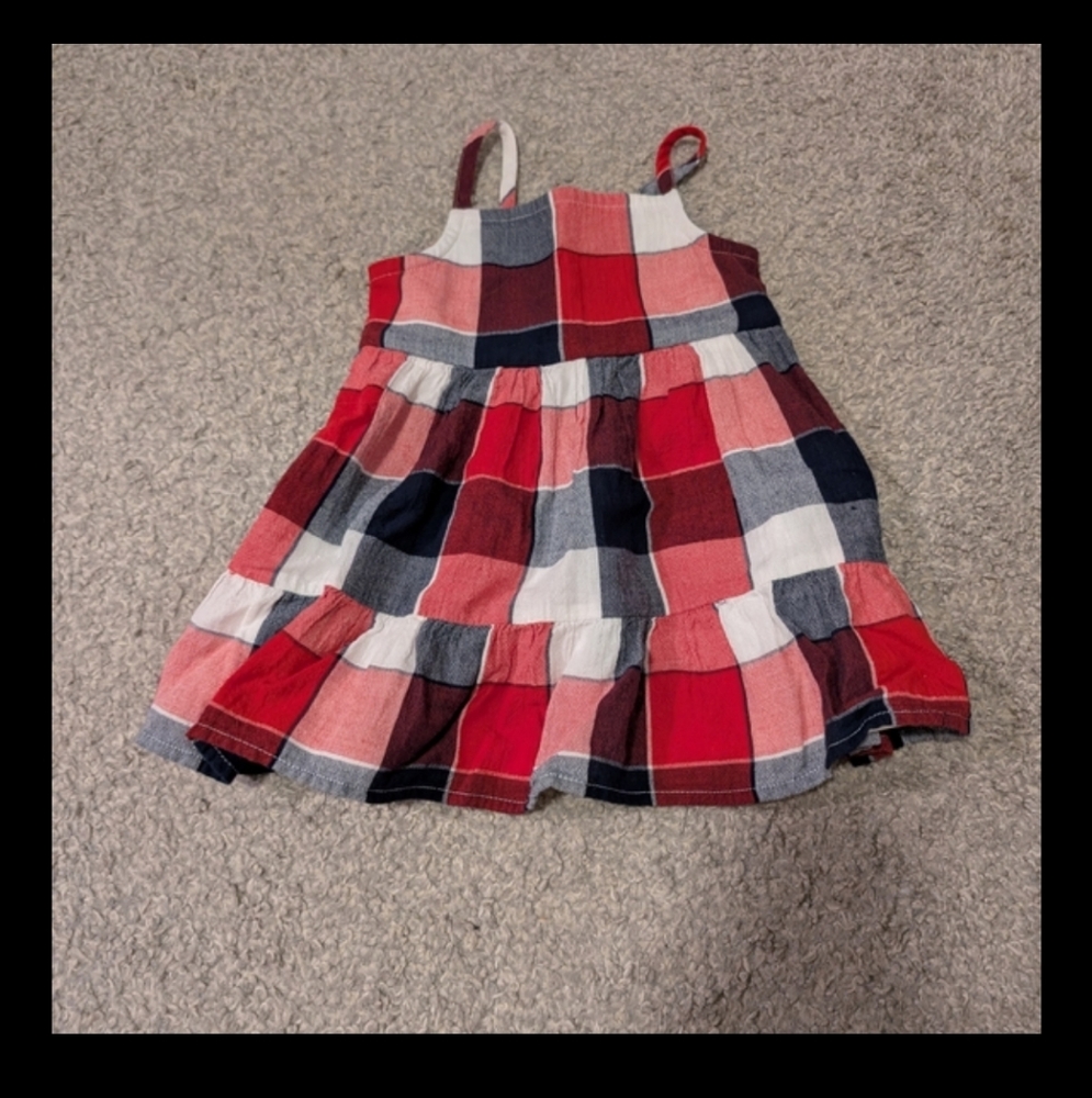 3 For $12 Plaid Sleeveless Dress - Picture 6 of 6
